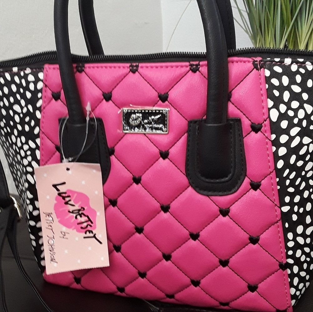 Betsey Johnson handbag beautiful new never used.